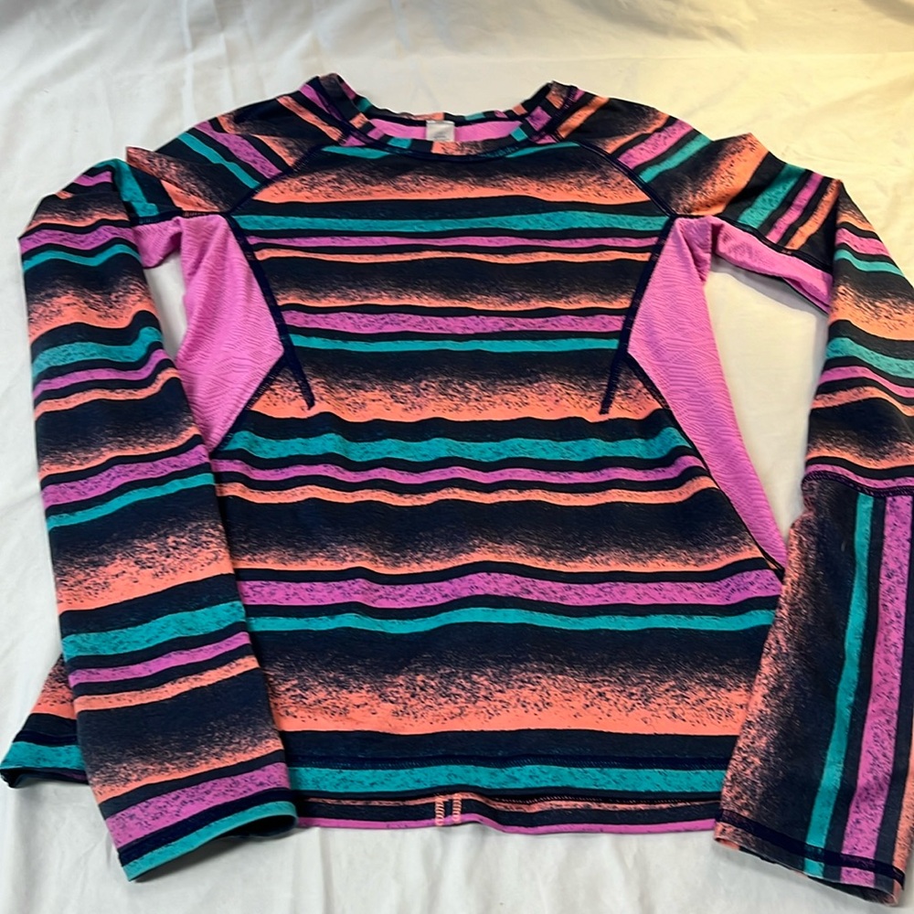 Ivivva long sleeve tech top, size 14